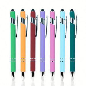 Wholesales Colorful Blank <b>Cheap</b> Plastic Stylus Metal Ballpoint Pen for Promotional <b>Gift</b> - Product Image 2