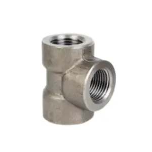 DONG LIU ASME B16.11 Carbon Steel 304 316L Forged Socket Welding Tee SW Pipe Fitting
