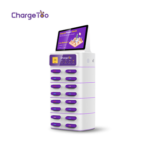 ตู้เช่าแบตเตอรี่แบบแชร์ 16 ช่อง ความจุ 6000mAh ชาร์จเร็ว พร้อมหน้าจอ LCD แสดงโฆษณา ดีไซน์แบบเสียบปลั๊ก - Product Image 4