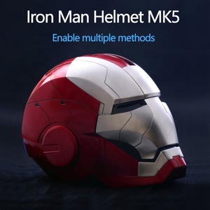 <span class=keywords><strong>Casco</strong></span> <span class=keywords><strong>de</strong></span> <span class=keywords><strong>Iron</strong></span> <span class=keywords><strong>Man</strong></span> <span class=keywords><strong>de</strong></span> Marvel SLKE MK5 COSPLAY, Nuevo, ABS, Apertura y Cierre Automáticos, <span class=keywords><strong>Control</strong></span> <span class=keywords><strong>Remoto</strong></span> por Voz y Táctil - Product Image 2