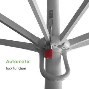 STARRYHEART-Parasol de jardin imperméable de luxe en aluminium, grand parasol, parasol - Product Image 3