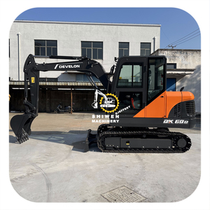Doosan Mini <b>Excavator</b> DX60D With CE EPA Engine Korea Original Brand Develon DX60 DX70 DX80 Home Use Mini Crawler Digger - Product Image 1