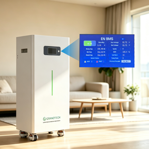 แบตเตอรี่ LiFePO4 ขนาด 5kWh 10kWh 16kWh 20kWh 30kWh 48V 51.2V พร้อมระบบ BMS สำหรับระบบกักเก็บพลังงานแสงอาทิตย์ภายในบ้านแบบ Deep Cycle - Product Image 5