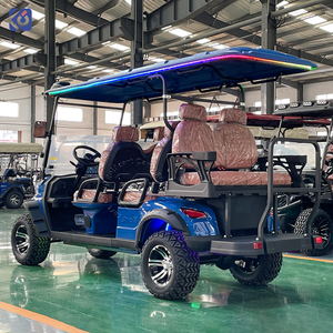 Voiturette de golf CAMP 6 places, moteur AC 7 kW, batterie lithium-ion, buggy de golf tout-terrain surélevé - Product Image 4