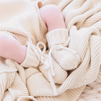 Chaussettes d'hiver respirantes en coton 100% blanc personnalisées à la vente, pour bébés garçons et filles, couleur unie, chaussettes hautes