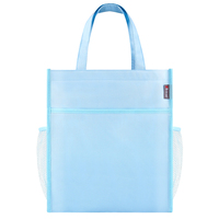 Sac de transport portable pour documents scolaires et de bureau, sac fourre-tout en tissu Oxford avec logo personnalisé, pour transporter des livres, des documents, sac à main pour étudiants