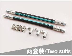 Kit linea tubo pompa olio ad alta pressione tubo antiruggine tubo olio raccordo per motori Powerstroke Ford 7.3L 1999-2003 - Product Image 5