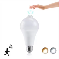 PIR Movimiento Sensor humano Luz Led Bombillas E27/B22 9W 12W Iluminación residencial Sensor Bombilla 5W 7W 9W 12W