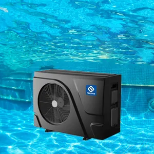 新型r32 dc变频水疗热泵空气对水游泳池热水器，带wifi