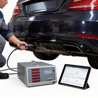 Analizador Portátil de Gases de Escape para Pruebas de Emisiones de Motores con Impresora y Autocalibración