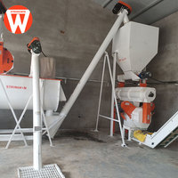 Nouvelle machine à granulés 2 t/h pour petits animaux Mash Feed Plant Machine de fabrication d'aliments efficace pour animaux