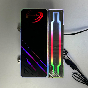 QiuzAim RGB CPU Cooler 6 Heat Pipes 120mm PWM Fan 160W TDP 20dB ARGB Sync Universal <b>Bracket</b> for LGA Processors Processors - Product Image 6
