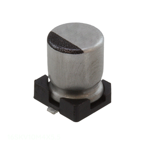 Condensateur SMD 16SKV10M4X5.5 10 uF CAP ALUM 10UF 20% 16V à montage en surface, Distributeur agréé - Product Image 1