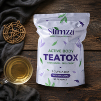 Thé Détox Herbal en Gros pour la Perte de Poids, Thé Minceur 30 Jours, Brûle-Graisse, Ventre Plat, Nettoyage du Côlon, Détox Corporelle, Prix Usine
