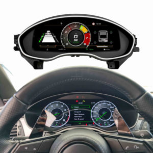 หน้าจอแสดงผลดิจิตอลขนาด 12.3 นิ้ว สำหรับรถยนต์ แผงหน้าปัด LCD แบบ Virtual Cockpit สำหรับ Audi A6 ปี 2012-2018 และ A7 ปี 2009-2018 - Product Image 1