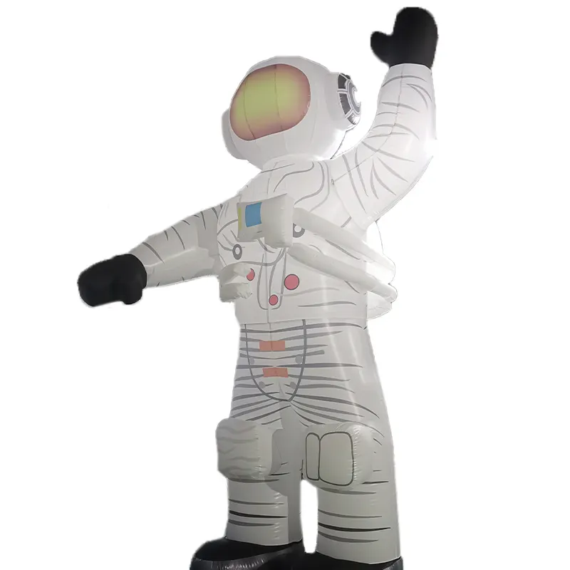 カスタム広告漫画宇宙飛行士インフレータブルバウンスLedライト付きインフレータブル宇宙飛行士インフレータブルスペースマン