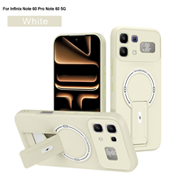 Nouvelle arrivée Coque de protection anti-chute avec béquille magnétique à texture mate pour Infinix NOTE 60 PRO Hot70 Spark40