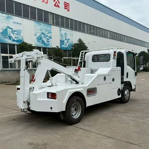 Camion de dépannage intégré ISUZU, moteur diesel, transmission manuelle, norme d'émission EURO 3, véhicule de remorquage neuf, sans accident - Product Image 1