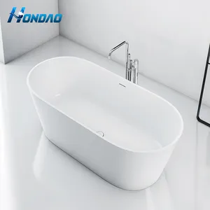 Baignoire en acrylique à surface solide et résistante aux rayures Baignoire sanitaire de Dubaï Baignoire en acrylique à conception unique unique pour salle de bains