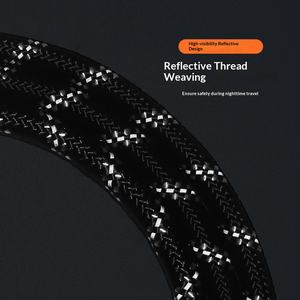 Laisse pour chien en nylon de 1,5 m de haute qualité, personnalisée, résistante aux morsures, réfléchissante, non extensible, pour animaux de compagnie - Product Image 4