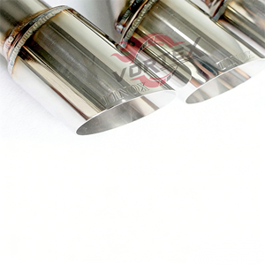 Puntas de escape con válvula Vortex Catback, tubos de escape de acero inoxidable W464 para Mercedes-Benz G63 AMG W464, pulido espejo - Product Image 6