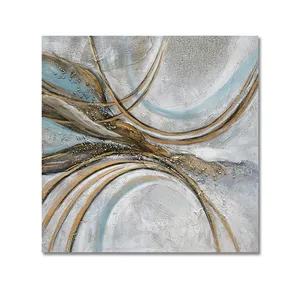 High quality abstract textured oil painting 100% hand painted 3D canvas artwork for home hotel decoration