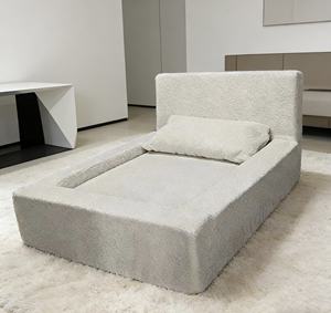 Fabrieks prijs hondenbedden klein tot middelgroot fluweel afneembaar dierenprint topcomfort stijl voor verwende huisdieren - Product Image 6