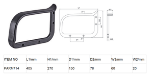 गर्म बिक्री कार्यालय बार कुर्सी स्पेयर पार्ट्स कार्यालय की कुर्सी पार्ट्स आर्मरेस्ट मोर्डेन ब्लैक गेमिंग कुर्सी आर्मरेस्ट - Product Image 3