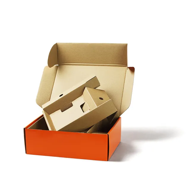 Оригинальные логотипы на заказ, оптовая продажа, гофрированная креативная бумага, печатная упаковка для почтовых отправлений, картонная коробка для доставки