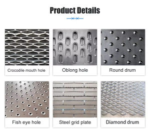 מודרני עמיד בפני קורוזיה מתרחב מתכת 3*6 מ "מ מיקרו אלומיניום רשת עבור שימוש גג חיצוני - Product Image 6