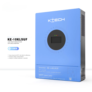 Onduleur Solaire Haute Puissance 8KW 10KW 12KW <span class=keywords><strong>Ktech</strong></span> Système Réseau Triphasé Efficacité 92% Entrée 95-275V Usage Domestique et Commercial IP54 - Product Image 3
