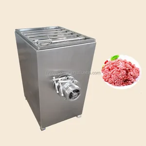 JR100 Industrial Frozen Meat Chicken Grinder Fresh Pork beef Mincer Chili Grinding Machine Sausage Making Processing Machine