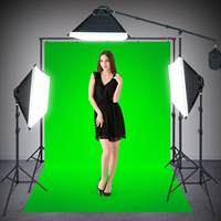 Studio Foto Mengatur 3 Kotak Softbox Cahaya Terus Menerus Studio Video dengan Bohlam Fotografi dan Sistem Latar Belakang Berdiri