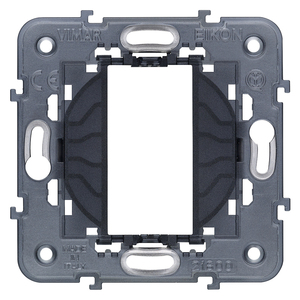 Caja de empotrar Vimar Eikon para interruptor de pared, 7.5 pulgadas de largo, 1.5 pulgadas de alto, fabricada en Italia - Product Image 1
