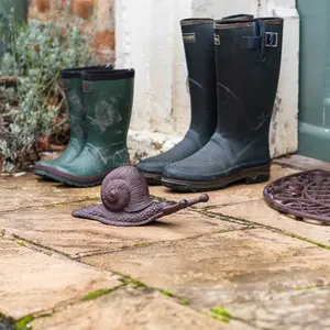 Vérin de bottes en métal style antique, décoration pour la maison, en brun - Product Image 3