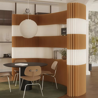 Paravent de séparation pour bureau et hall d'entrée, barrière amovible, mur en papier, vente directe usine