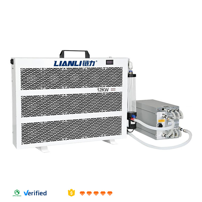 lianli 12kw radiator cooler asic