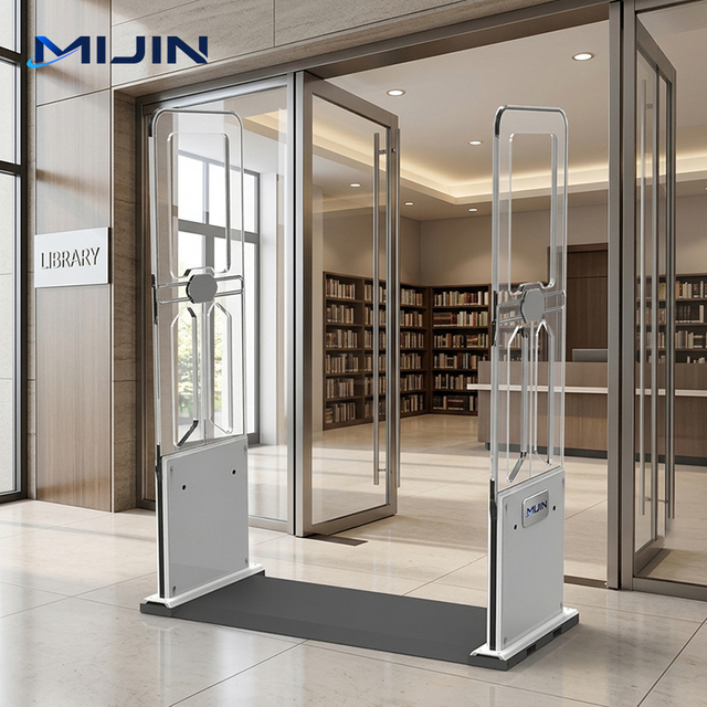 ISO15693 HF RFID Book Anti-Theft Security Gate System for Public School University Library Access Control and Book Protection