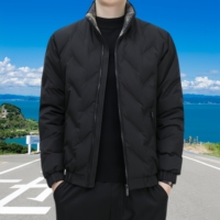 Doudoune pour homme, logo personnalisé, nouvelle doudoune d'hiver en duvet de canard blanc pour homme et femme, doudoune épaisse coupe-vent et chaude
