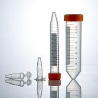 Nouvelle annonce Tube à centrifuger conique 15/50ml Tube faucon gradué sans Dnase/Rnase