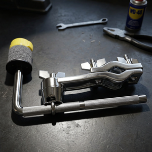 Support d'extension de cymbale robuste en alliage chromé, fixation pour batterie et accessoires de <span class=keywords><strong>percussion</strong></span> - Product Image 2