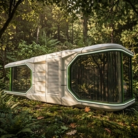 Capsule spatiale portable isolée et respirante de 11,5 x 40 pieds, résistante au froid, pour camping, boutique ou mini-maison