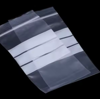 Bolsa con cremallera resellable transparente de grado alimenticio para aperitivos semillas monedas joyería y pendientes almacenamiento cerradura resellable