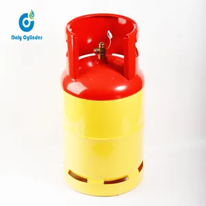 Nis 69 Lpg 12.5kg26.5L Tarra Gewicht 15Kg Lpg Propaan Butaan Gas Cilinder Tank Fles Nigeria