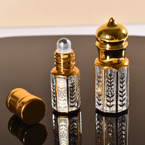 Botella de Perfume Roll-on portátil personalizada de 10ml, aceite esencial de anís estrellado, estampado en caliente, galvanoplastia, sueros vacíos para el cuidado de la piel - Product Image 6