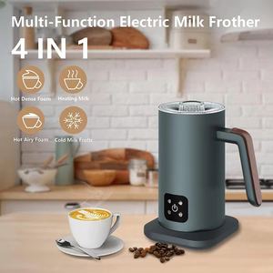 Elektrische Milch schäumer, neu 4 in 1 Milchschaum krug Schaum heizung Heiße Milch schaum maschine - Product Image 5