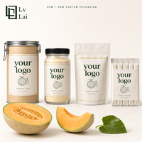 Promotion : Poudre de jus de melon miel naturel, idéale pour les boissons, la pâtisserie, les confiseries, le thé au lait et les milkshakes