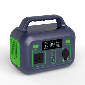 Batteria al litio di riserva, potenza portatile Station110V 220V/300W onda sinusoidale pura presa AC stazione di energia solare 300W, generatore solare