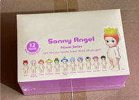 Figurine miniature Sonny Angel série Fleur en stock authentique – Boîte mystère, adorable poupée florale, ornement de bureau, jouet artistique, cadeau