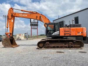 Excavadora de Orugas Hitachi ZX470LCH-5G Pintada Original de Japón, Excavadora Usada Hitachi Zaxis 470 Barata, Excavadora Pesada Usada de 47 Toneladas - Product Image 6